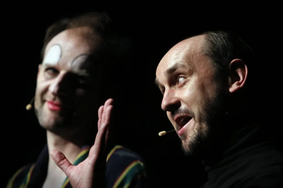 03 07 2014 LUBLIN UL JEZUICKA TEATR STARY PRZEDSTAWIENIE TEATRU POLONIA PT DEPRESJA KOMIKA FOT WOJCIECH NIESPIALOWSKI / TS