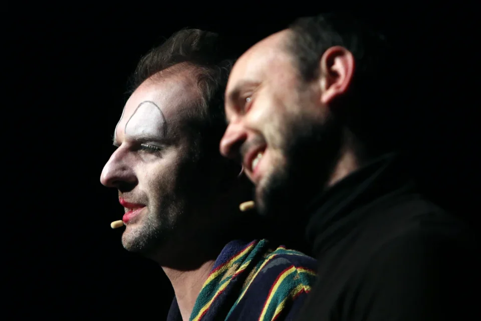 03 07 2014 LUBLIN UL JEZUICKA TEATR STARY PRZEDSTAWIENIE TEATRU POLONIA PT DEPRESJA KOMIKA FOT WOJCIECH NIESPIALOWSKI / TS