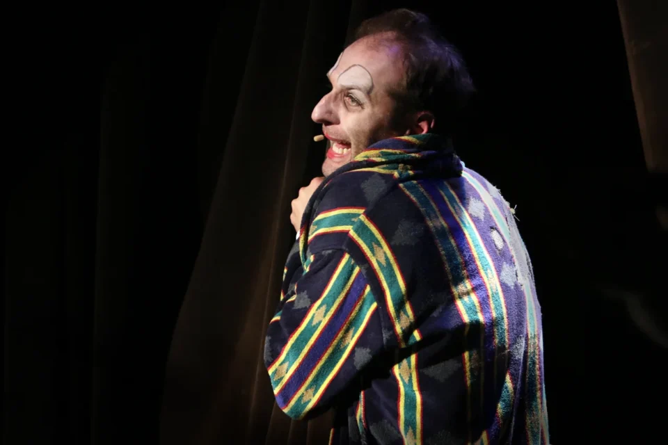 03 07 2014 LUBLIN UL JEZUICKA TEATR STARY PRZEDSTAWIENIE TEATRU POLONIA PT DEPRESJA KOMIKA FOT WOJCIECH NIESPIALOWSKI / TS