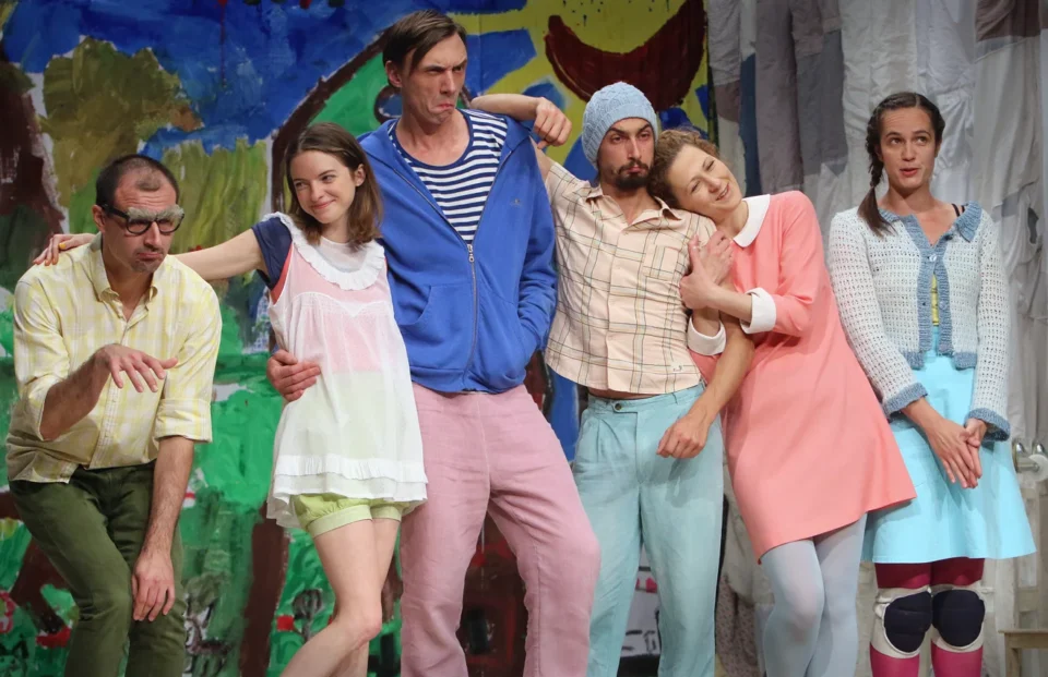 28 06 2014 LUBLIN UL JEZUICKA TEATR STARY N/Z PRZEDSTAWIENIE PT DZIECI Z BULLERBYN - TEATR POLSKI WE WROCLAWIU FOT WOJCIECH NIESPIALOWSKI / TS