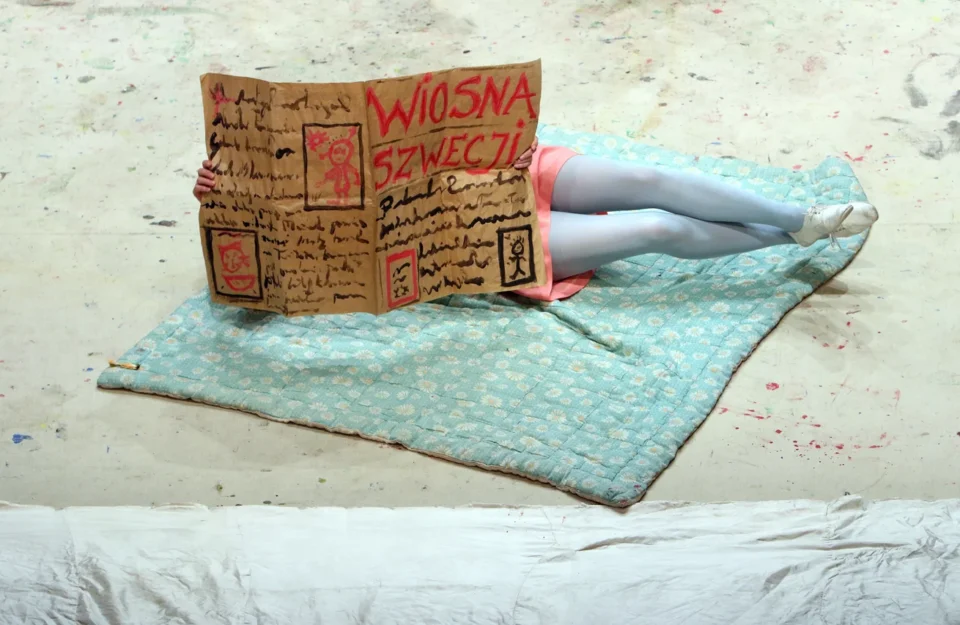 28 06 2014 LUBLIN UL JEZUICKA TEATR STARY N/Z PRZEDSTAWIENIE PT DZIECI Z BULLERBYN - TEATR POLSKI WE WROCLAWIU FOT WOJCIECH NIESPIALOWSKI / TS