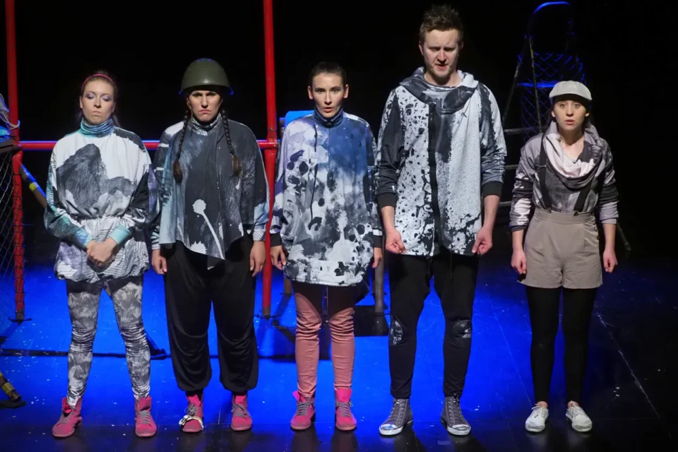 18 06 2017 LUBLIN UL JEZUICKA TEATR STARY PRZEDSTAWIENIE DLA DZIECI PT „ DZIOB W DZIOB ” - MIEJSKIE CENTRUM KULTURY W TYCHACH FOT. WOJCIECH NIESPIALOWSKI