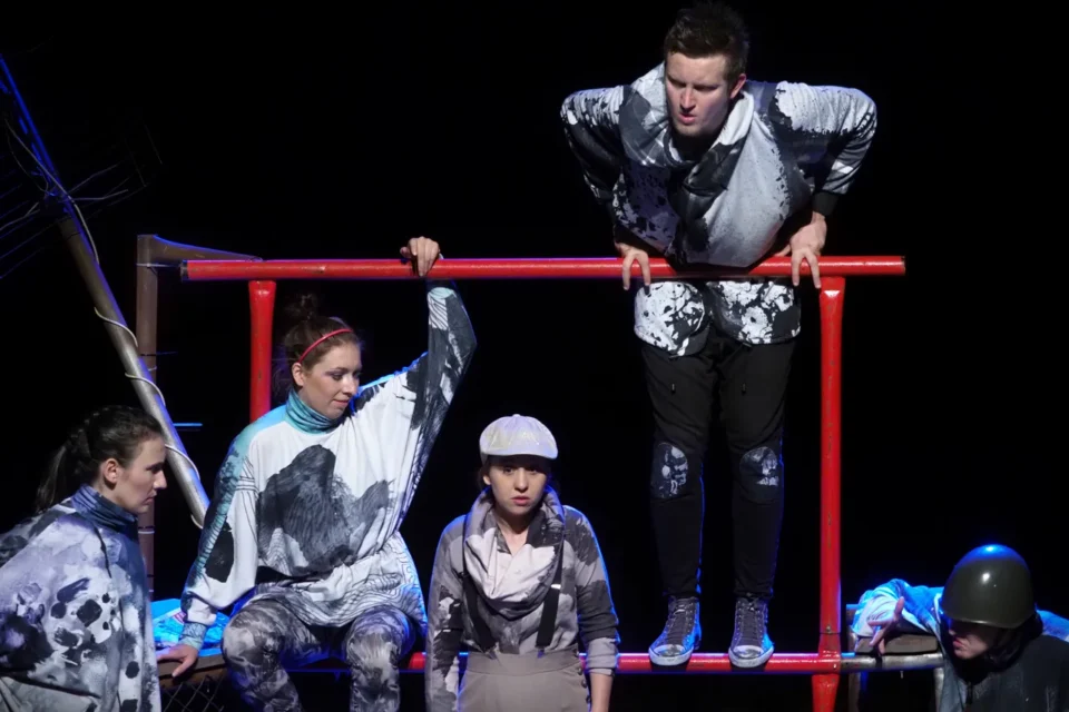 18 06 2017 LUBLIN UL JEZUICKA TEATR STARY PRZEDSTAWIENIE DLA DZIECI PT „ DZIOB W DZIOB ” - MIEJSKIE CENTRUM KULTURY W TYCHACH FOT. WOJCIECH NIESPIALOWSKI