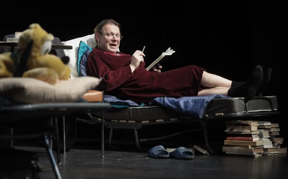 17 12 2016 LUBLIN UL JEZUICKA TEATR STARY " EMIGRANCI " TEATR POLSKI IM ARNOLDA SZYFMANA W WARSZAWIE FOT WOJCIECH NIESPIALOWSKI