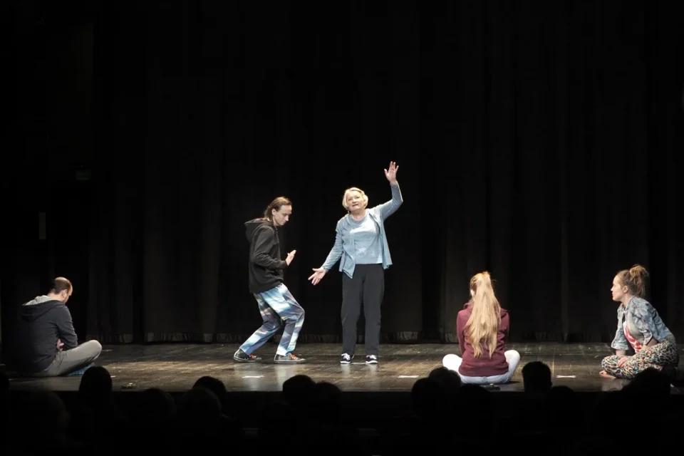 20 02 2016 LUBLIN UL JEZUICKA TEATR STARY PRZEDSTAWIENIE EWELINA PLACZE TEATR ROZMAITOSCI WARSZAWA FOT WOJCIECH NIESPIALOWSKI / TS