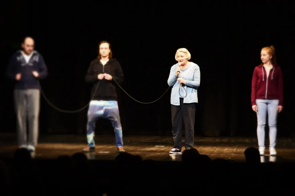 20 02 2016 LUBLIN UL JEZUICKA TEATR STARY PRZEDSTAWIENIE EWELINA PLACZE TEATR ROZMAITOSCI WARSZAWA FOT WOJCIECH NIESPIALOWSKI / TS