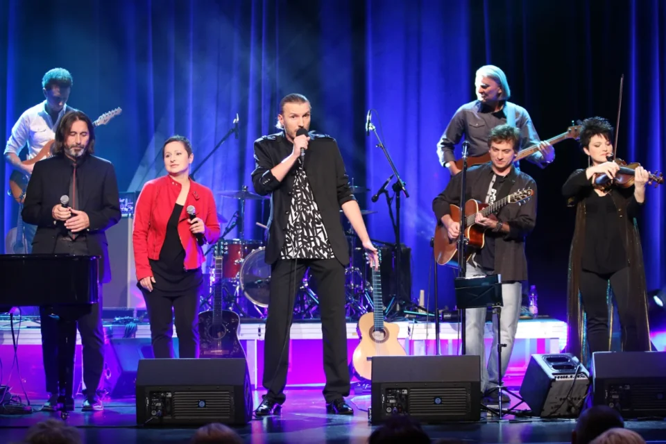 18 09 2014 LUBLIN JEZUICKA TEATR STARY KONCERT LUBELSKIEJ FEDERACJI BARDOW Z OKAZJI 15 LECIA ISTNIENIA ZESPOLU FOT WOJCIECH NIESPIALOWSKI / TS