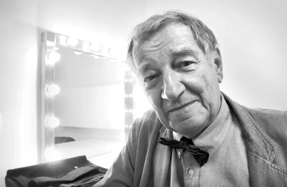 26 06 2014 LUBLIN UL JEZUICKA TEATR STARY SPOTKANIE Z KRZYSZTOFEM GIERALTOWSKIM PROWADZONE PRZEZ LESZKA MADZIKA FOT WOJCIECH NIESPIALOWSKI / TS