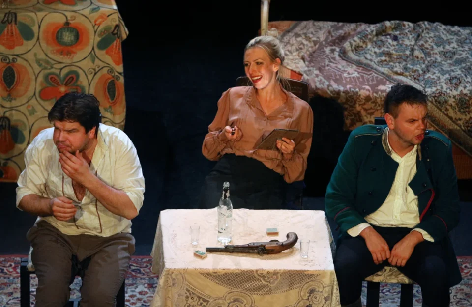 27 10 2012 LUBLIN UL JEZUICKA TEATR STARY " GRIGA " TEATR NOWY W KRAKOWIE FOT WOJCIECH NIESPIALOWSKI