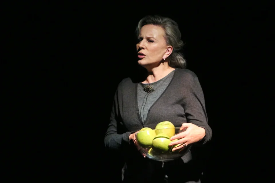 01 12 2012 LUBLIN TEATR STARY SPEKTAKL PT DANUTA W . WYSTAPILA KRYSTYNA JANDA FOT DOROTA AWIORKO - KLIMEK