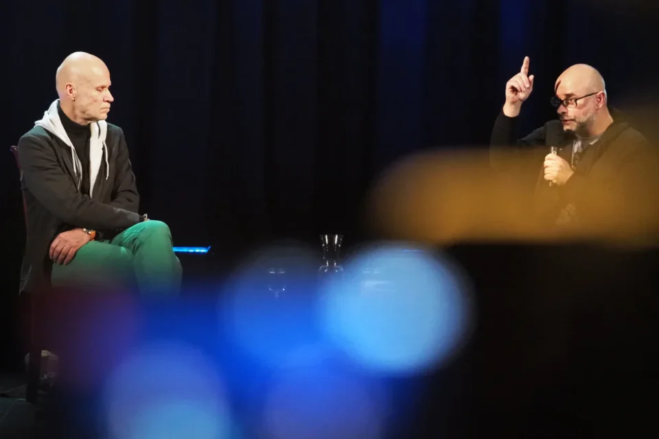 21 11 2017  LUBLIN UL JEZUICKA TEATR STARY bitwa o kulture Jacek Hugo-Bader FOT DOROTA AWIORKO