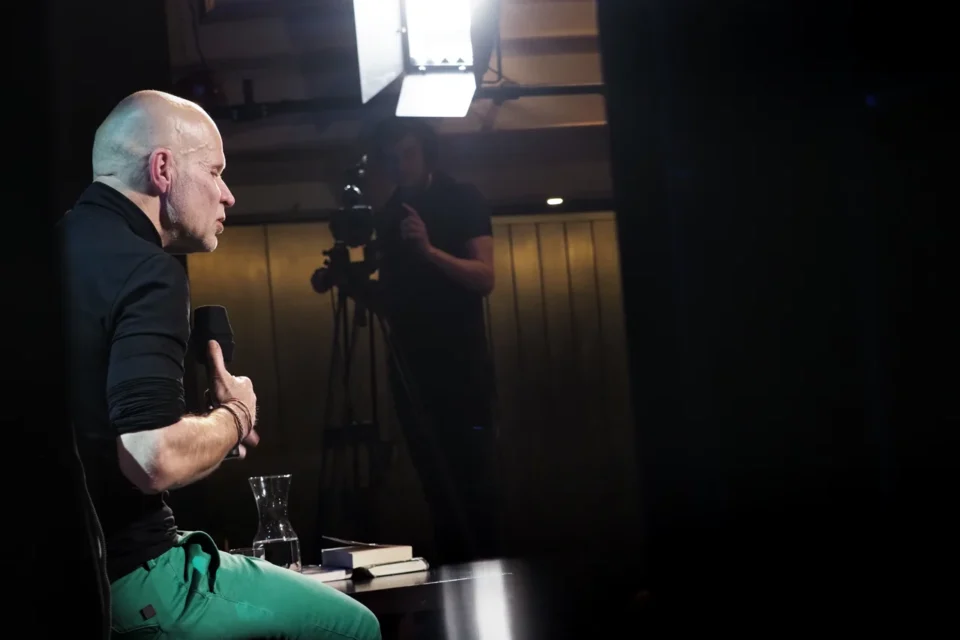 21 11 2017  LUBLIN UL JEZUICKA TEATR STARY bitwa o kulture Jacek Hugo-Bader FOT DOROTA AWIORKO