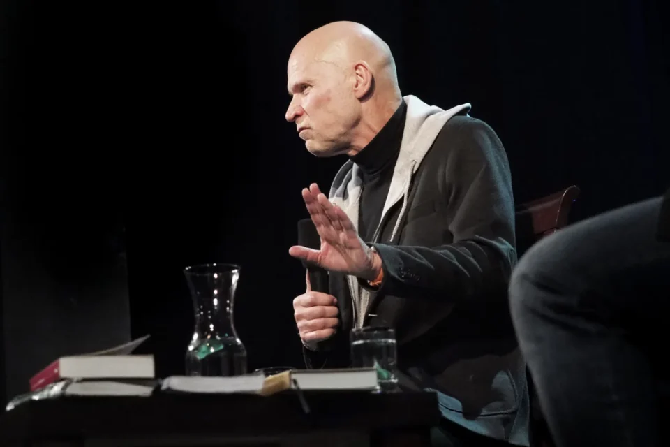 21 11 2017  LUBLIN UL JEZUICKA TEATR STARY bitwa o kulture Jacek Hugo-Bader FOT DOROTA AWIORKO