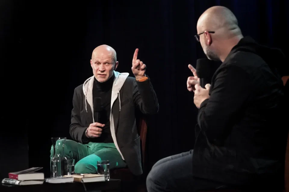 21 11 2017  LUBLIN UL JEZUICKA TEATR STARY bitwa o kulture Jacek Hugo-Bader FOT DOROTA AWIORKO