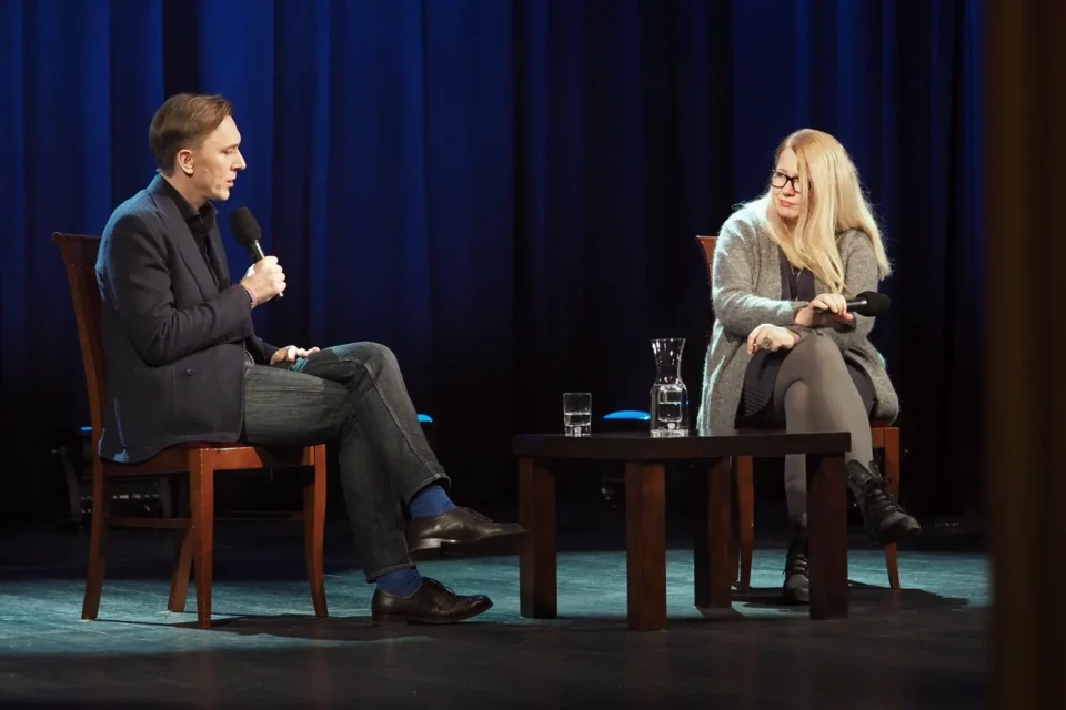 30 01 2017 LUBLIN UL JEZUICKA gosc Krzysztof Rak TEAT STARY FOT DOROTA AWIORKO