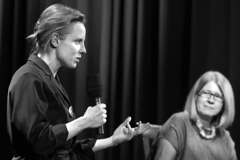 02 03 2015 LUBLIN UL JEZUICKA TEATR STARY KINO W TEATRZE " WALENTYNA " Z UDZIALEM JULII KIJOWSKIEJ FOT WOJCIECH NIESPIALOWSKI / TS