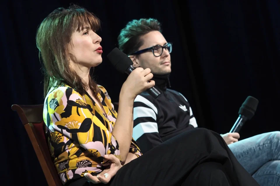 07 12 2015 UL JEZUICKA LUBLIN TEATR STARY KINO W TEATRZE STARYM " W SYPIALNI " KATARZYNA HERMAN I TOMASZ WASILEWSKI FOT WOJCIECH NIESPIALOWSKI / TS