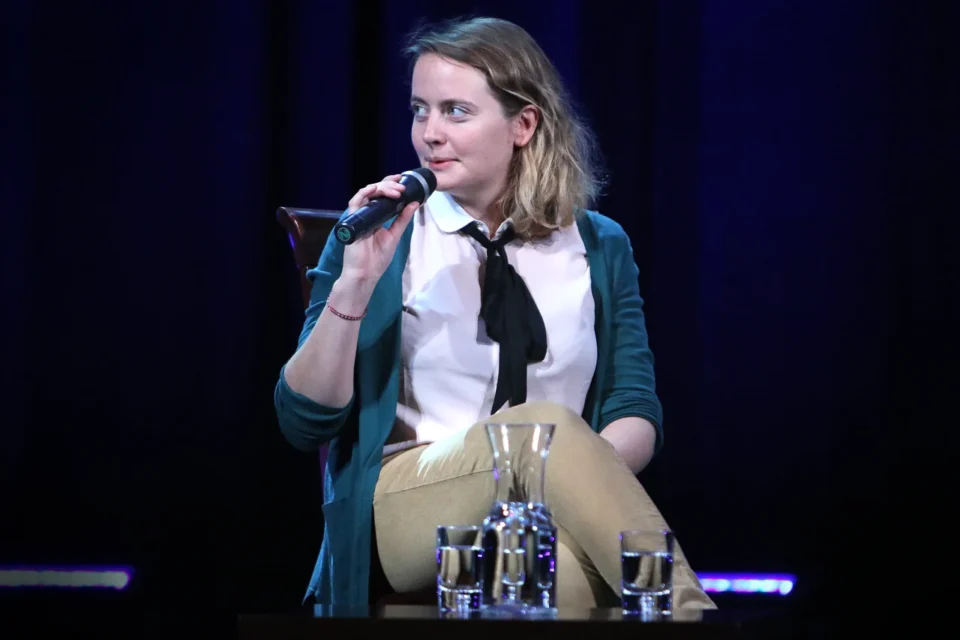 16 02 2015 LUBLIN UL JEZUICKA TEATR STARY KINO W TEATRZE Z UDZIALEM ALEKSANDRY GOWIN I IRENEUSZA GRZYBA FOT WOJCIECH NIESPIALOWSKI / TS