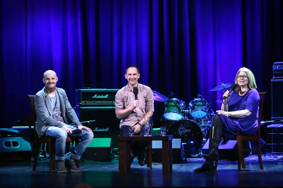 27 02 2015 LUBLIN UL JEZUICKA KINO W TEATRZE STARYM Z MUZYKA NA ZYWO W WYKONANIU ZESPOLU NACZYNIA FOT WOJCIECH NIESPIALOWSKI / TS