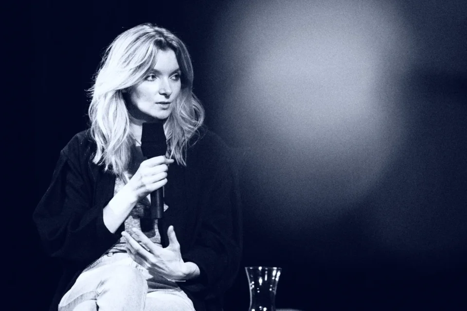 03 04 2017 LUBLIN UL JEZUICKA TEATR STARY KINO W TEATRZE STARYM - KOMUNIA - ANNA ZAMECKA FOT WOJCIECH NIESPIALOWSKI