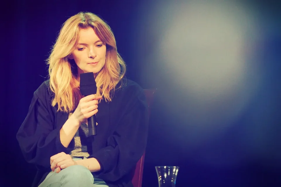 03 04 2017 LUBLIN UL JEZUICKA TEATR STARY KINO W TEATRZE STARYM - KOMUNIA - ANNA ZAMECKA FOT WOJCIECH NIESPIALOWSKI