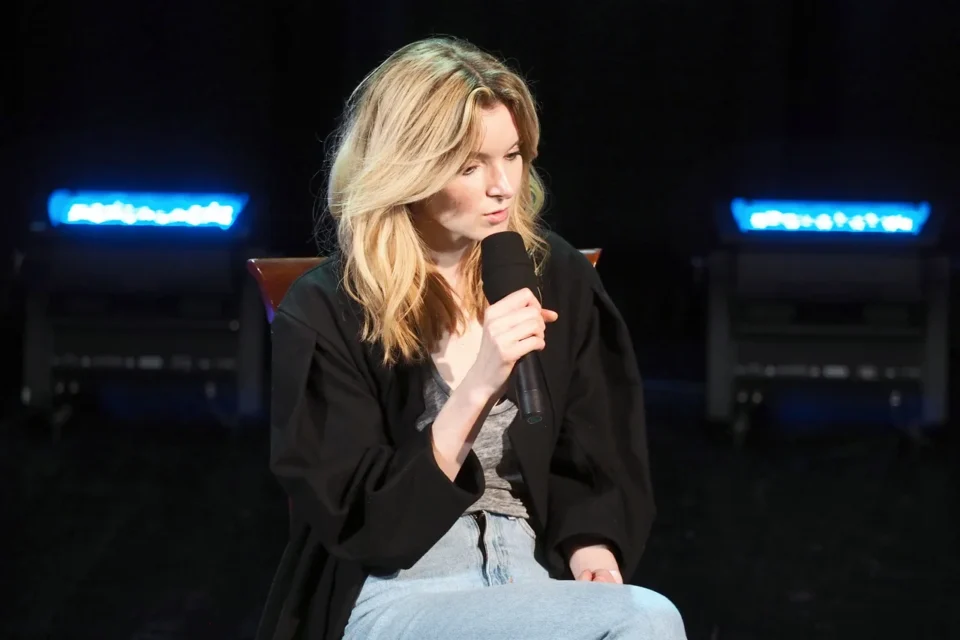 03 04 2017 LUBLIN UL JEZUICKA TEATR STARY KINO W TEATRZE STARYM - KOMUNIA - ANNA ZAMECKA FOT WOJCIECH NIESPIALOWSKI