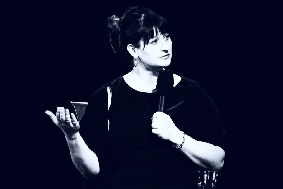 09 05 2016 LUBLIN UL JEZUICKA TEATR STARYKINO W TEATRZE PROWADZENIE: MAGDALENA SENDECKA GOSC: ZUZANNA SOLAKIEWICZ FOT WOJCIECH NIESPIALOWSKI