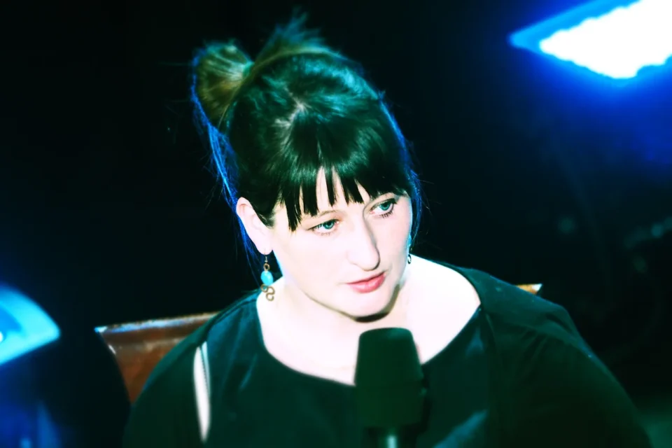 09 05 2016 LUBLIN UL JEZUICKA TEATR STARYKINO W TEATRZE PROWADZENIE: MAGDALENA SENDECKA GOSC: ZUZANNA SOLAKIEWICZ FOT WOJCIECH NIESPIALOWSKI