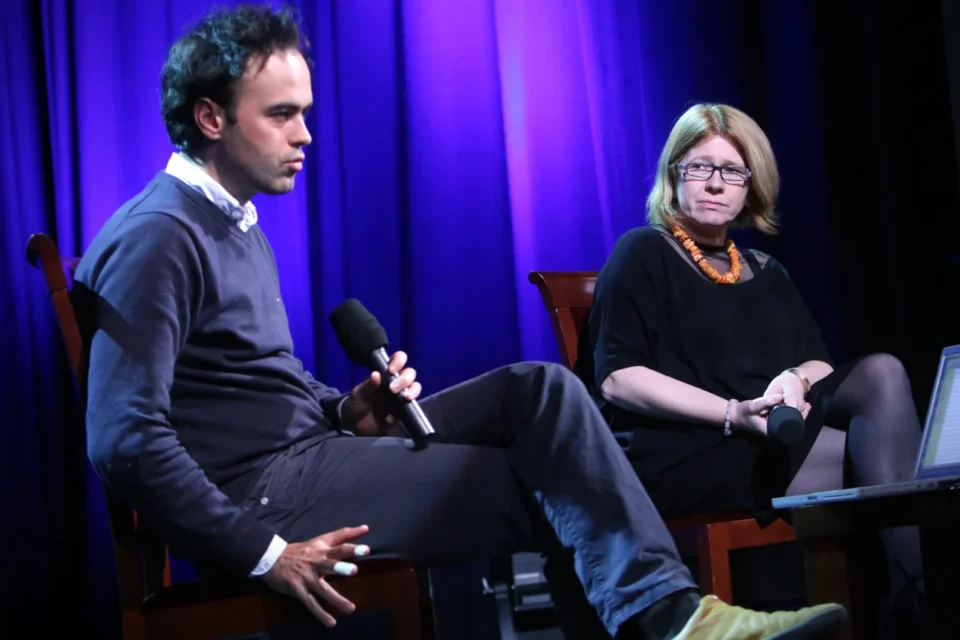 20 10 2014 LUBLIN UL JEZUICKA TEATR STARY KINO W TEATRZE CUDZE LISTY I USLYSZCIE MOJ KRZYK FOT WOJCIECH NIESPIALOWSKI / TS