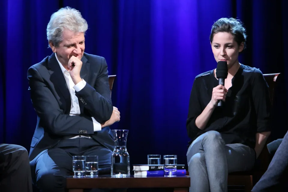 21 10 2013 LUBLIN UL JEZUICKA TEATR STARY KINO W TEATRZE STARYM SPOTKANIE Z TWORCAMI FILMU AMBASSADA - JULIUSZEM MACHULSKIM