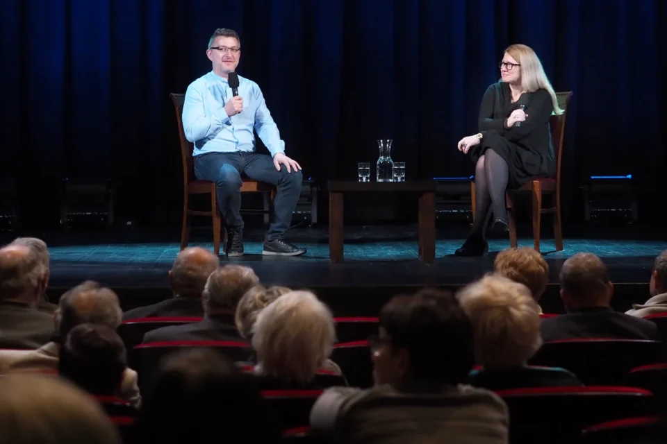 24 04 2017 LUBLIN UL JEZUICKA TEATR STARY KINO W TEATRZE STARYM -„ LOWCY MIODU " FOT WOJCIECH NIESPIALOWSKI