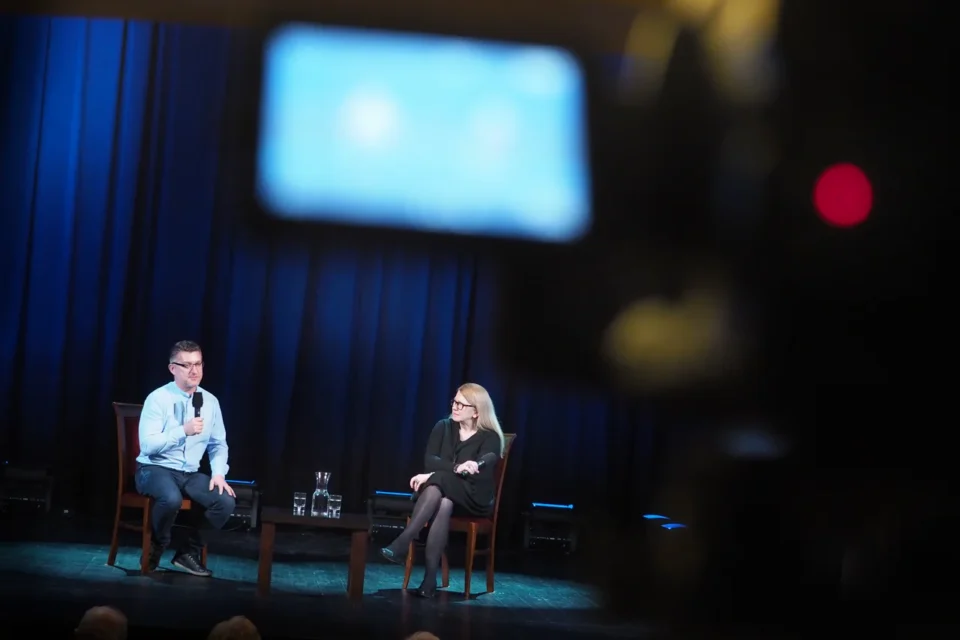 24 04 2017 LUBLIN UL JEZUICKA TEATR STARY KINO W TEATRZE STARYM -„ LOWCY MIODU " FOT WOJCIECH NIESPIALOWSKI