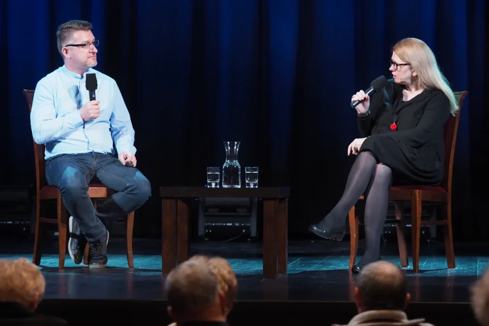 24 04 2017 LUBLIN UL JEZUICKA TEATR STARY KINO W TEATRZE STARYM -„ LOWCY MIODU " FOT WOJCIECH NIESPIALOWSKI