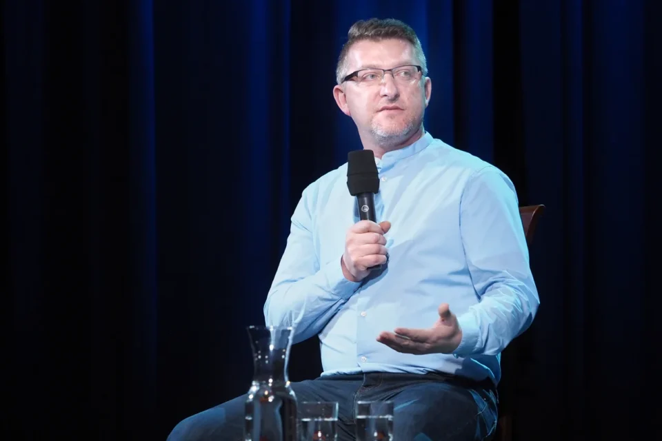 24 04 2017 LUBLIN UL JEZUICKA TEATR STARY KINO W TEATRZE STARYM -„ LOWCY MIODU " FOT WOJCIECH NIESPIALOWSKI