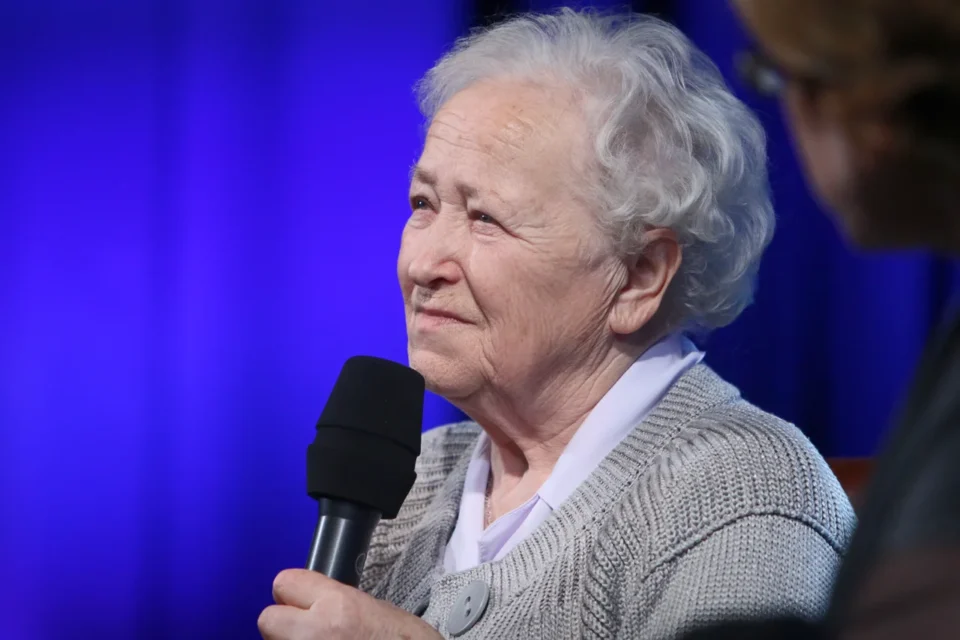 27 10 2014 LUBLIN UL JEZUICKA TEATR STARY KINO W TEATRZE GOSCMI MAGDALENY SENDECKIEJ BYLY : URSZULA RADEK I MALGORZATA BIELECKA - HOLDA FOT WOJCIECH NIESPIALOWSKI / TS