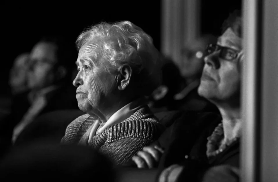 27 10 2014 LUBLIN UL JEZUICKA TEATR STARY KINO W TEATRZE GOSCMI MAGDALENY SENDECKIEJ BYLY : URSZULA RADEK I MALGORZATA BIELECKA - HOLDA FOT WOJCIECH NIESPIALOWSKI / TS