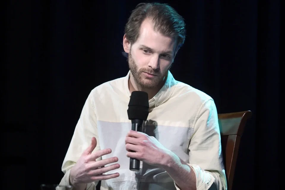 29 02 2016 LUBLIN UL JEZUICKA TEATR STARY KINO W TEATRZE STARYM ROZMOWA Z MAGNUSEM VON HORNEM FOT WOJCIECH NIESPIALOWSKI / TS