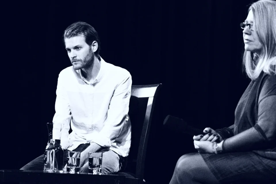 29 02 2016 LUBLIN UL JEZUICKA TEATR STARY KINO W TEATRZE STARYM ROZMOWA Z MAGNUSEM VON HORNEM FOT WOJCIECH NIESPIALOWSKI / TS