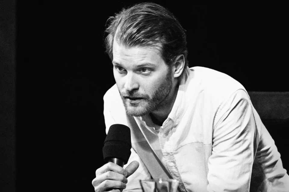 29 02 2016 LUBLIN UL JEZUICKA TEATR STARY KINO W TEATRZE STARYM ROZMOWA Z MAGNUSEM VON HORNEM FOT WOJCIECH NIESPIALOWSKI / TS