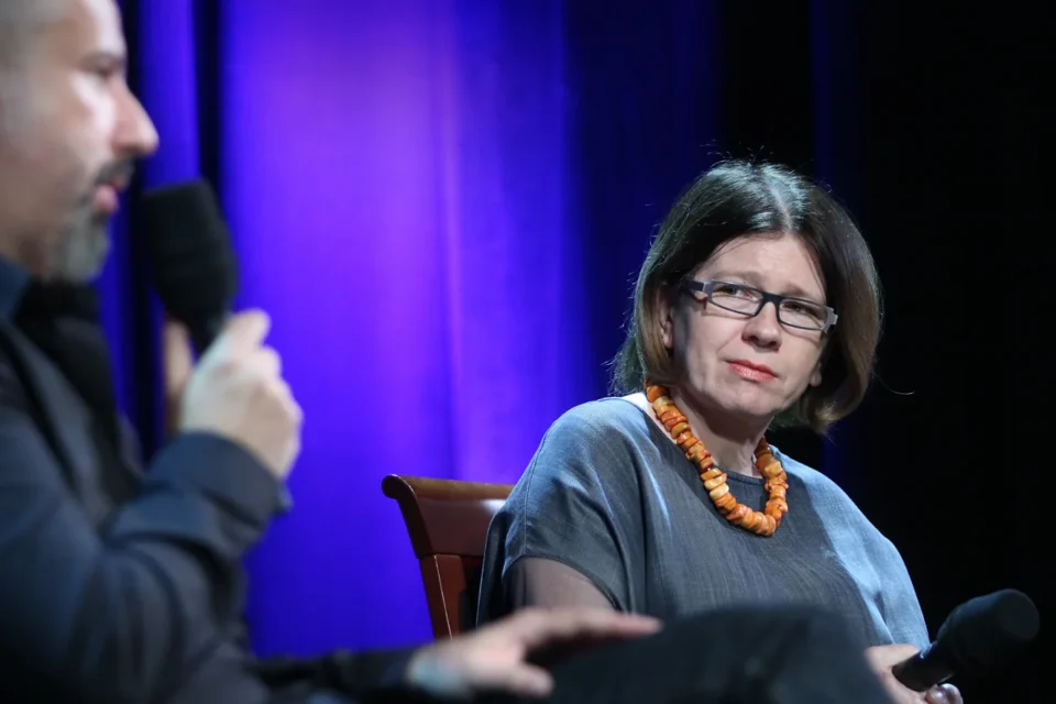 29 09 2014 LUBLIN UL JEZUICKA TEATR STARY KINO W TEATRZE STARYM GOSCIEM MAGDALENY SENDECKIEJ BYL PIOTR SLIWOWSKI FOT WOJCIECH NIESPIALOWSKI / TS