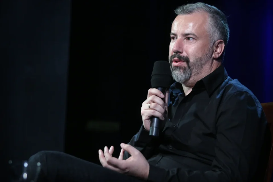 29 09 2014 LUBLIN UL JEZUICKA TEATR STARY KINO W TEATRZE STARYM GOSCIEM MAGDALENY SENDECKIEJ BYL PIOTR SLIWOWSKI FOT WOJCIECH NIESPIALOWSKI / TS