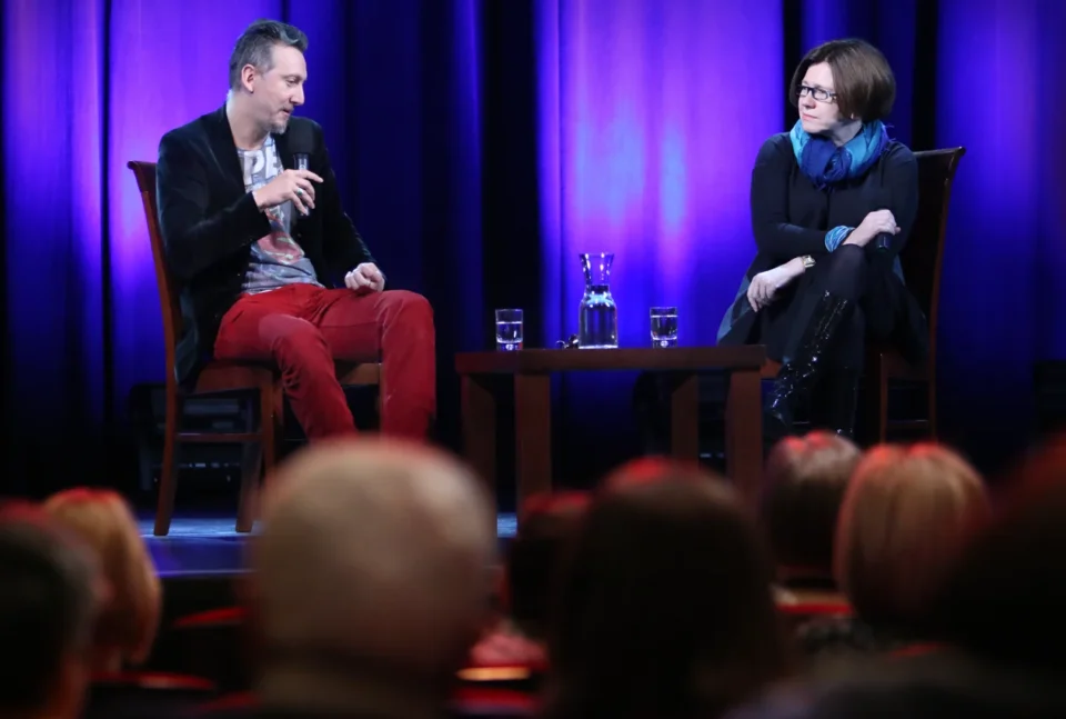 03 03 2014 LUBLIN UL JEZUICKA TEATR STARY KINO W TEATRZE GOSCIEM MAGDALENY SENDECKIEJ BYL BODO KOX FOT WOJCIECH NIESPIALOWSKI / TS