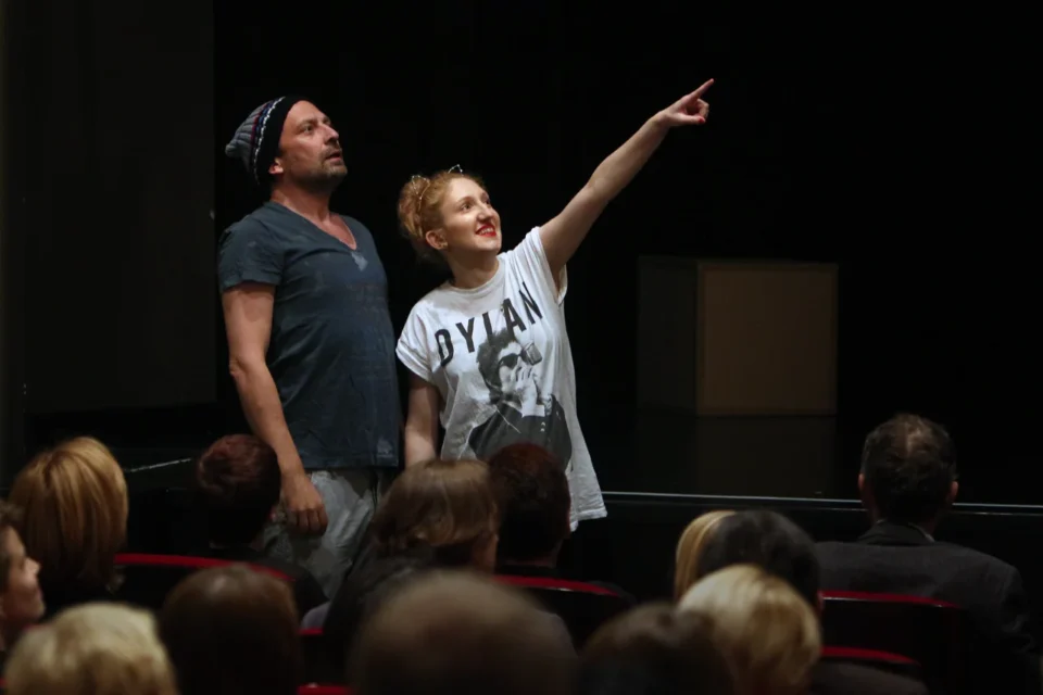 29 06 2013 UL JEZUICKA LUBLIN TEATR STARY SPEKTAKL TEATRU KOMEDIA Reżyseria Adam Ferency FOT DOROTA AWIORKO - KLIMEK