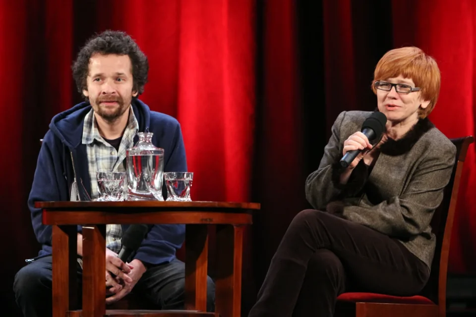 19 11 2012 LUBLIN TEATR STARY ROZMOWA Z REZYSEREM TOMASZEM KONECKIM FOT DOROTA AWIORKO - KLIMEK