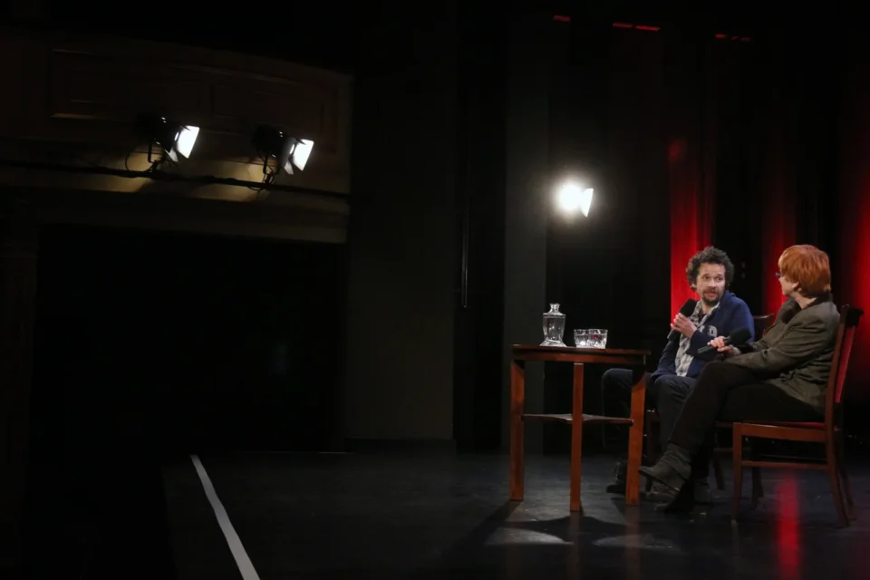 19 11 2012 LUBLIN TEATR STARY ROZMOWA Z REZYSEREM TOMASZEM KONECKIM FOT DOROTA AWIORKO - KLIMEK