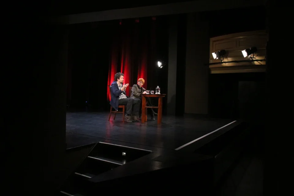 19 11 2012 LUBLIN TEATR STARY ROZMOWA Z REZYSEREM TOMASZEM KONECKIM FOT DOROTA AWIORKO - KLIMEK