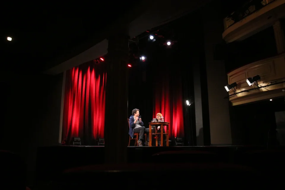 19 11 2012 LUBLIN TEATR STARY ROZMOWA Z REZYSEREM TOMASZEM KONECKIM FOT DOROTA AWIORKO - KLIMEK