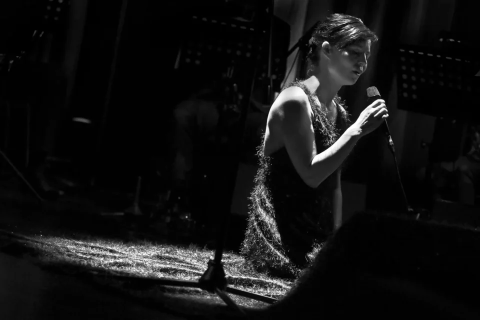 26 06 2014 LUBLIN UL JEZUICKA TEATR STARY KONCERT MAGDALENY KUMOREK " SMIERCIE " FOT WOJCIECH NIESPIALOWSKI / TS