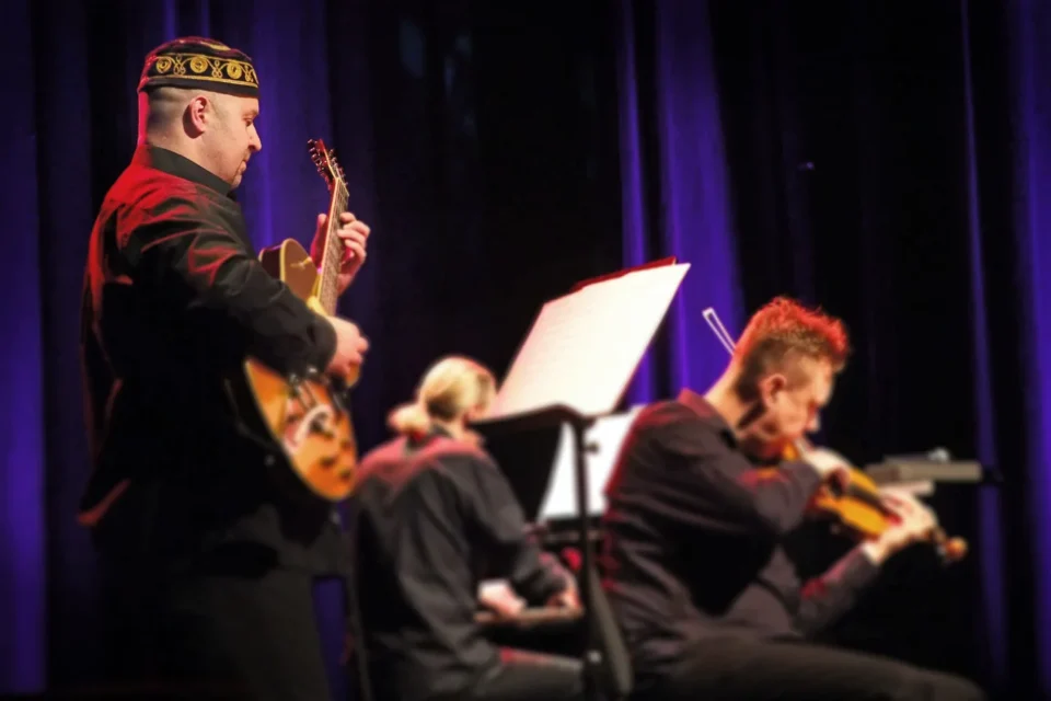 15 02 2017 LUBLIN UL JEZUICKA TEATR STARY KONCERT KWINTET TANGUILLO „ LIBERTANGO ” FOT WOJCIECH NIESPIALOWSKI