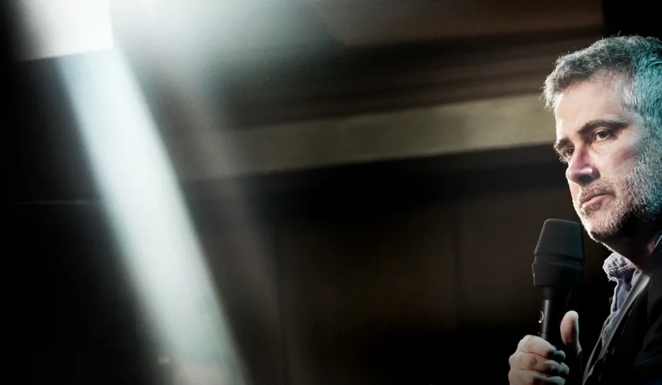 17 05 2016 LUBLIN TEATR STARY Bitwa o literature w drodze prowadzenie Grazyna Lutosławska gosc Marcin Kydrynski lektor Konrad Biel FOT DOROTA AWIORKO